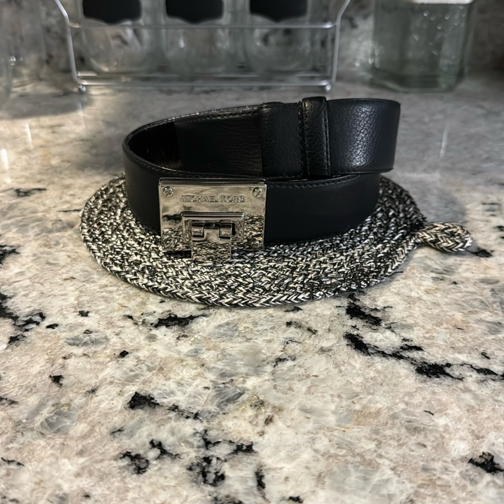 Michaels Kors leather belt